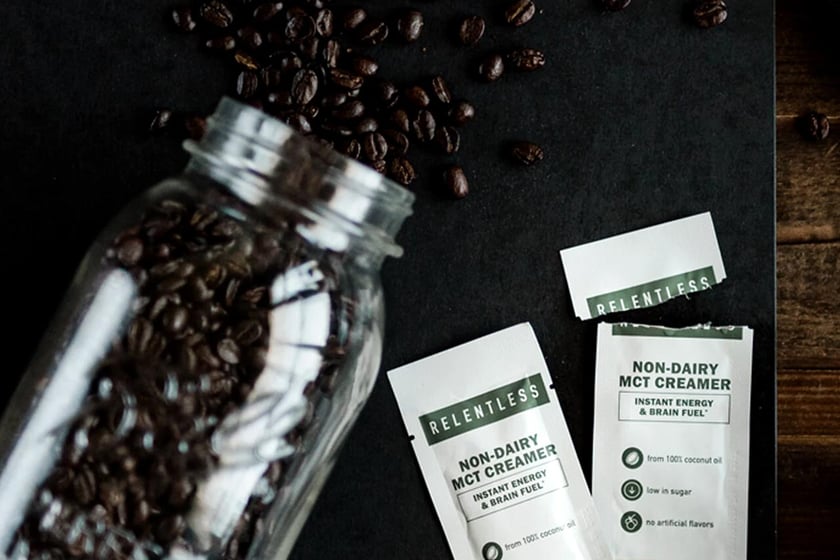 live relentless non-dairy mct creamer