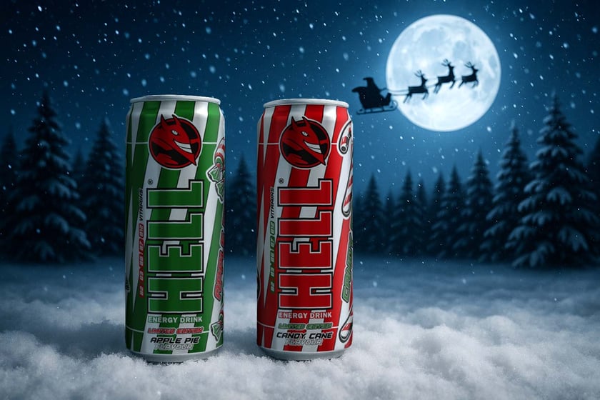 Candy Cane Apple Pie Hell Energy Drink