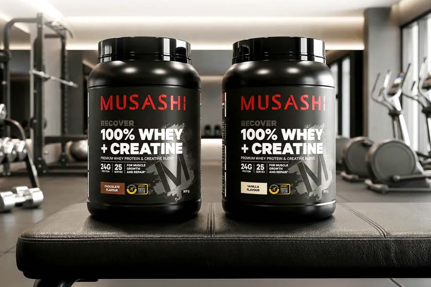 Musashi Whey Protein And Creatine