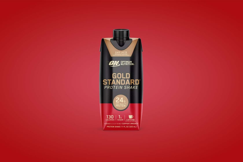 Optimum Cafe Latte Gold Standard Shake