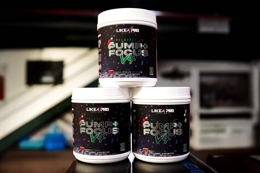 Like A Pro Christmas Punch Pump Focus