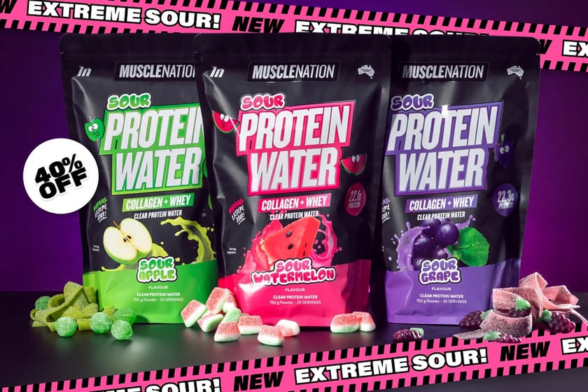 Muscle Nation Sour Protein Water
