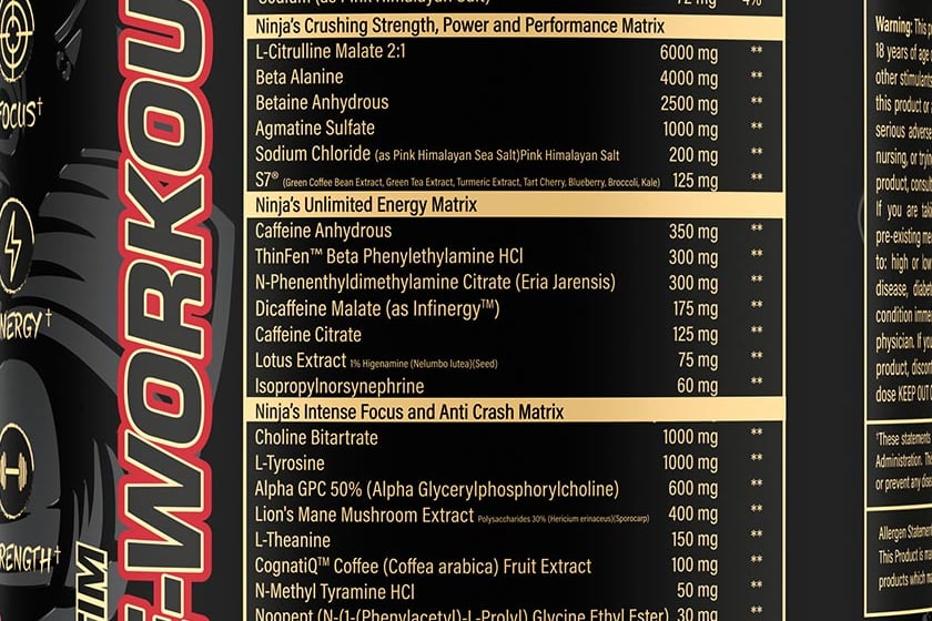 Ninja Unleashed Label