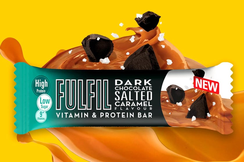 Dark Chocolate Salted Caramel Fulfil Protein Bar