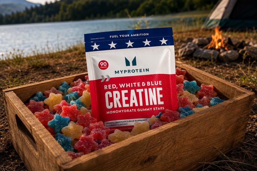 Myprotein Red White Blue Creatine Gummies