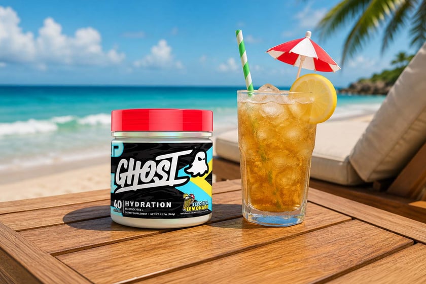 Iced Tea Lemonade Ghost Hydration