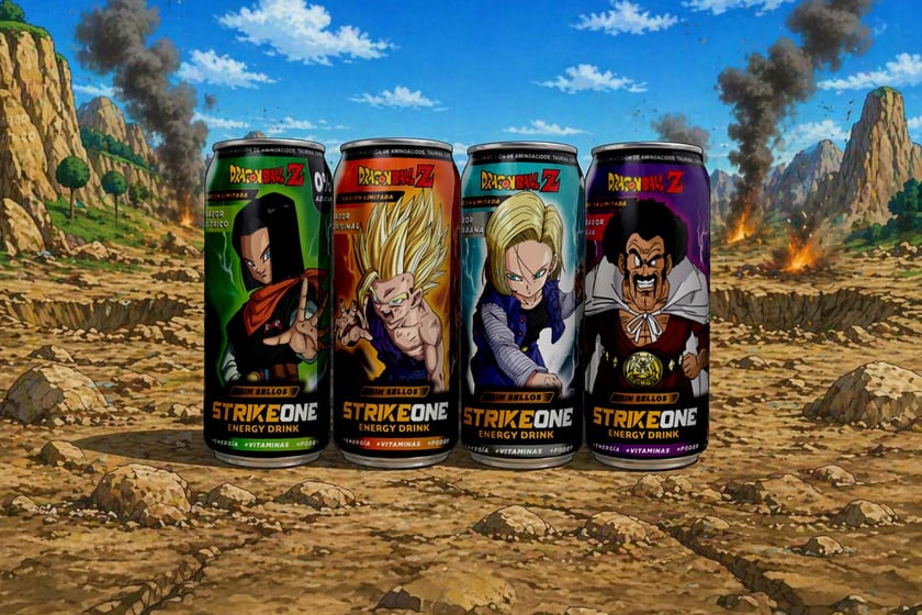 Strike One Android And Gohan Energy Drinks