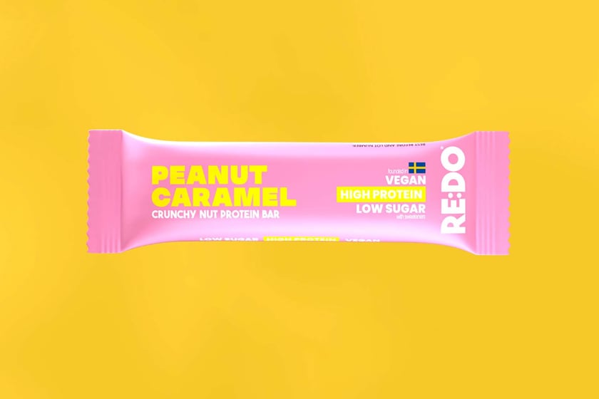 Redo Peanut Caramel Crunchy Nut Bar