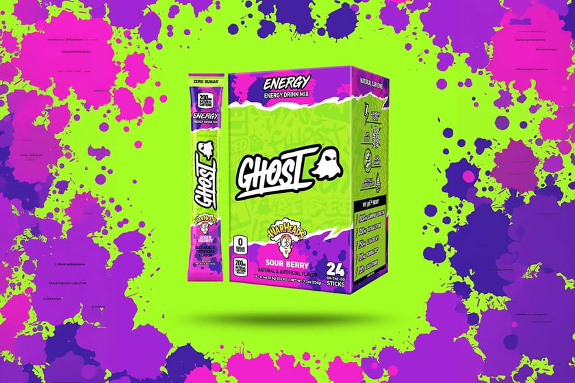 Warheads Sour Berry Ghost Energy Sticks