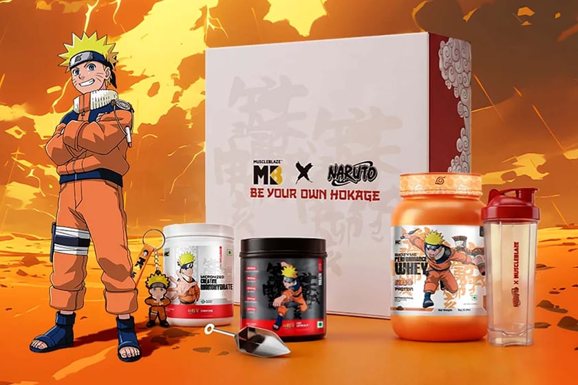 Muscleblaze X Naruto Flavors