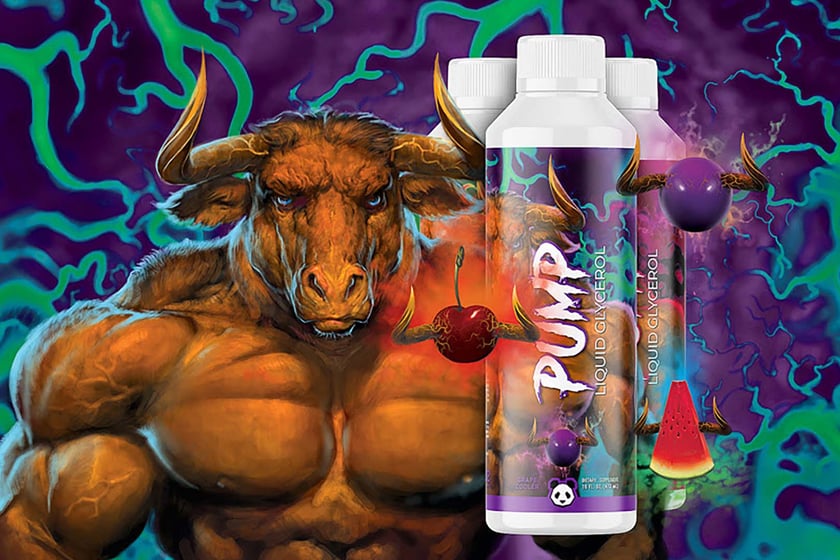 Panda Three New Flavors Liquid Glycerol