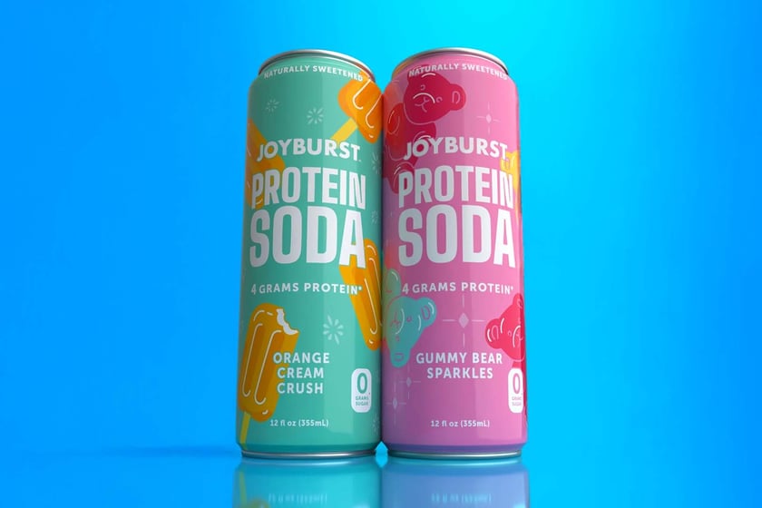 No Sugar Co Joyburst Protein Soda