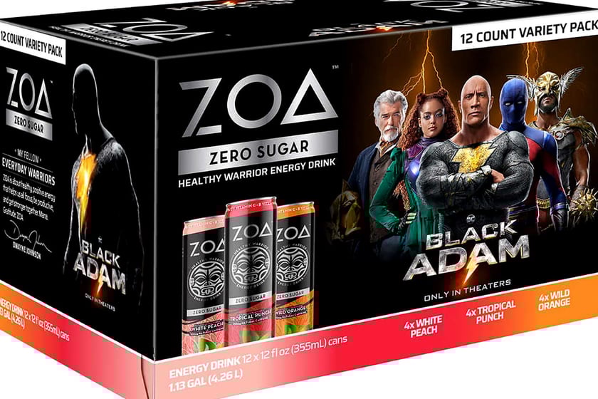 Zoa Energy Black Adam Variety Pack At Costco