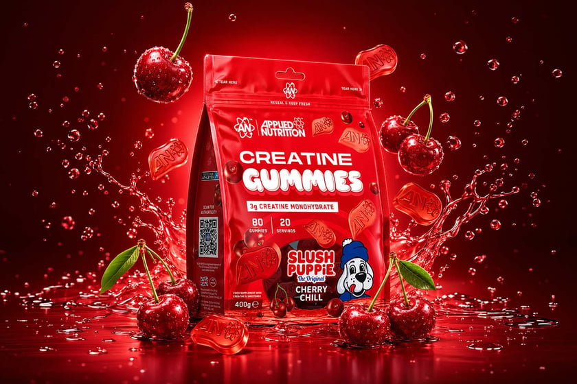 Applied Slush Puppie Cherry Chill Creatine Gummies
