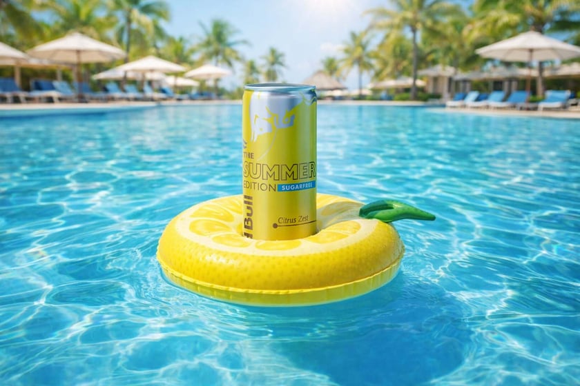 Citrus Zest Red Bull Energy Drink