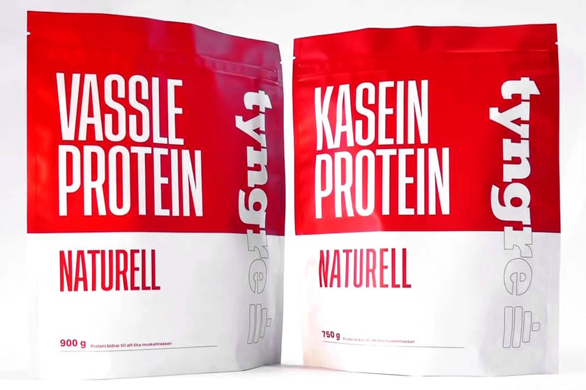 Tyngre Naturell Vassle And Kasein Protein
