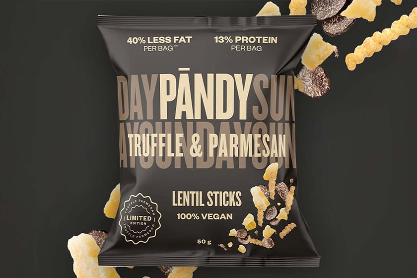 Pandy Truffle Parmesan Lentil Sticks