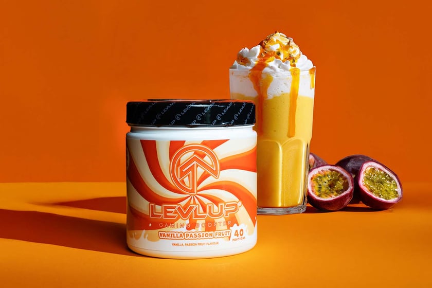 Vanilla Passionfruit Milkshake Levlup