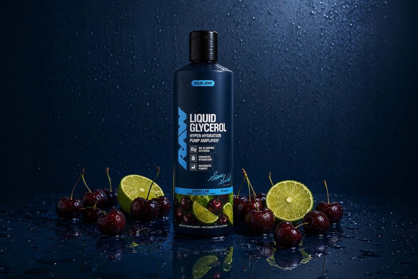 Raw Nutrition X Sam Sulek Cherry Lime Liquid Glycerol