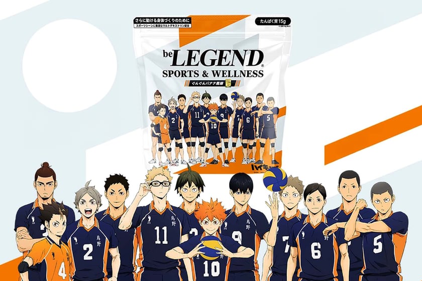 Be Legend X Haikyu Protein Powder
