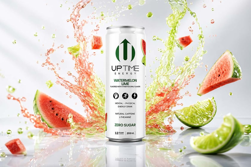 Watermelon Lime Uptime Energy Drink