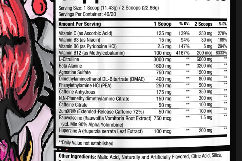 Nutra Innovations 2024 Deity Label