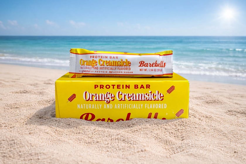 Orange Creamsicle Barebells Protein Bar