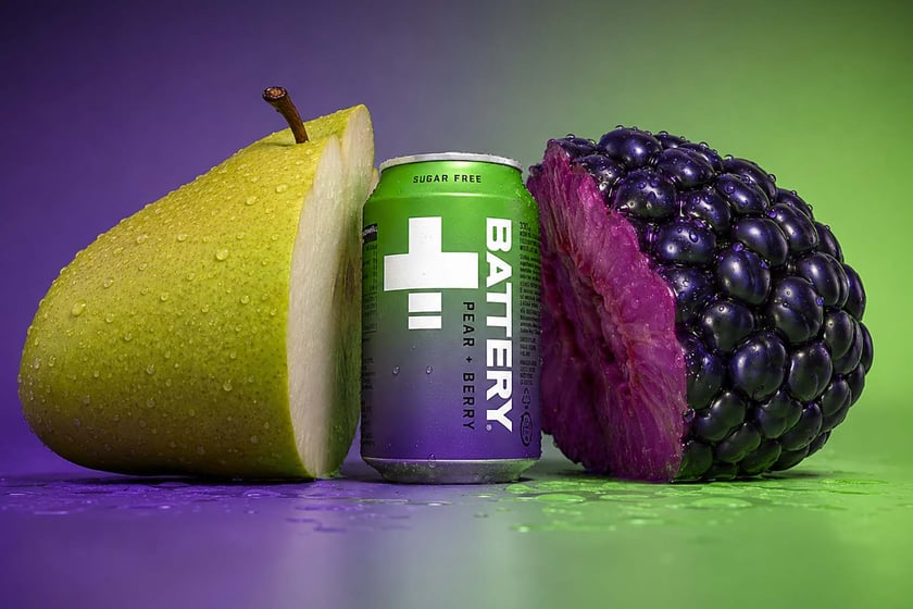 Pear Berry Battery Energy Drink