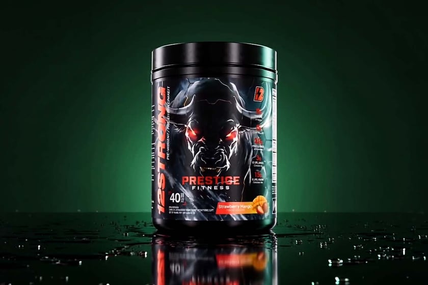 Bull Nutrition X Prestige Fitness Strawberry Mango