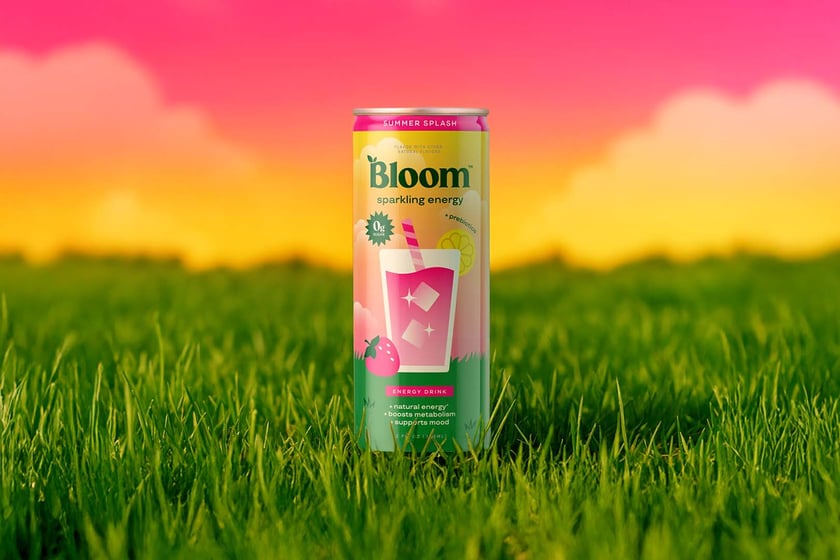Summer Splash Bloom Sparkling Energy Drink