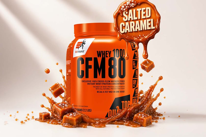 Extrifit Salted Caramel Whey 100 Cfm 80