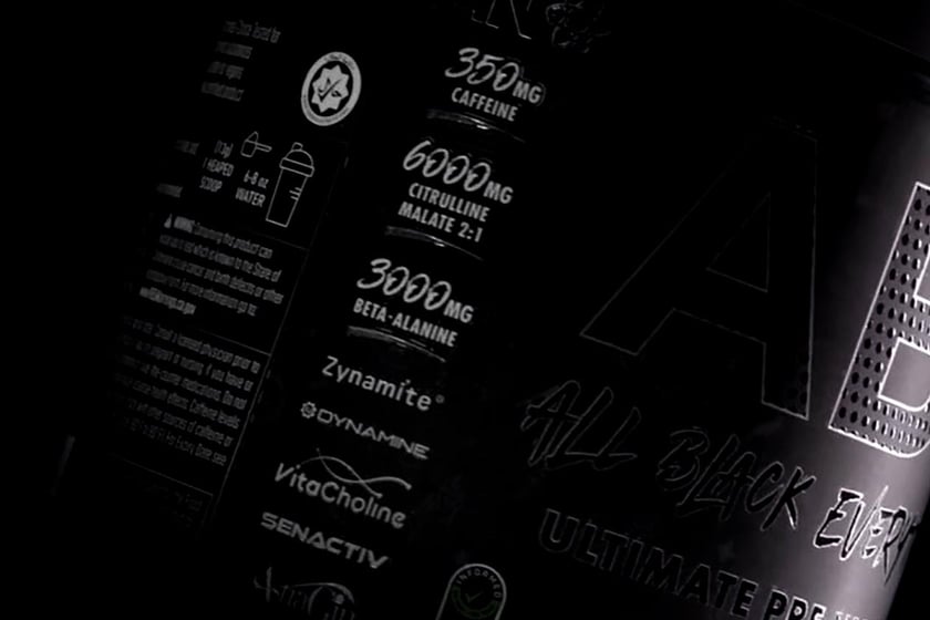 Applied Nutrition Abe Nine Flavor Menu