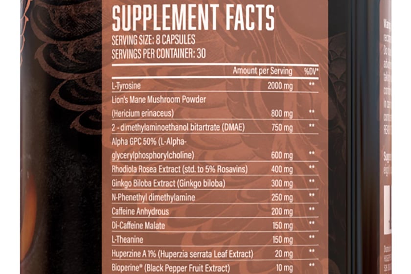 Huge Nutrition Focus Label