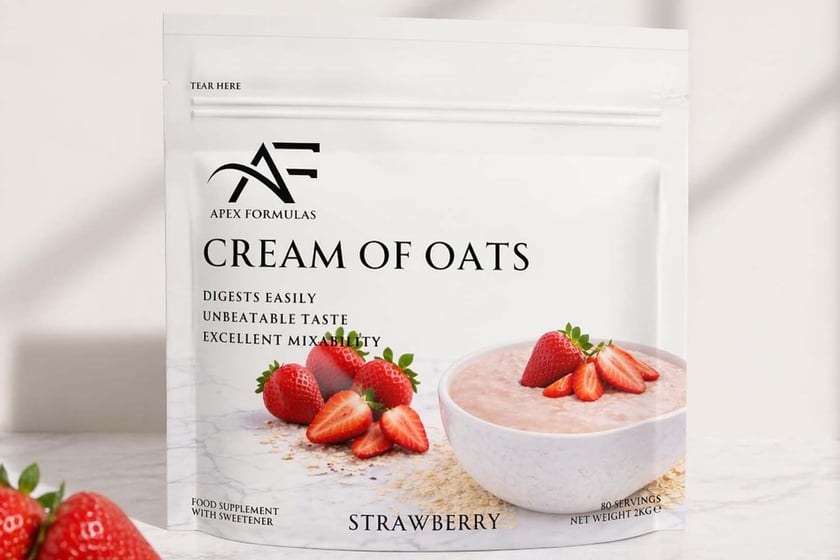 Apex Strawberry Cream Of Oats