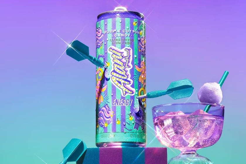 Purple Cotton Candy Alani Nu Energy Drink