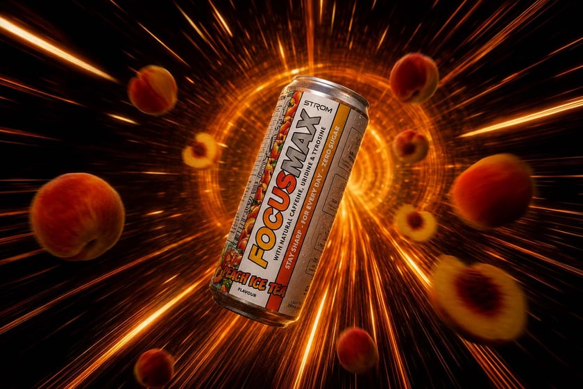 Strom Peach Ice Tea Focusmax Drink