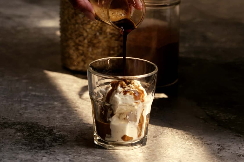 David Protein Affogato