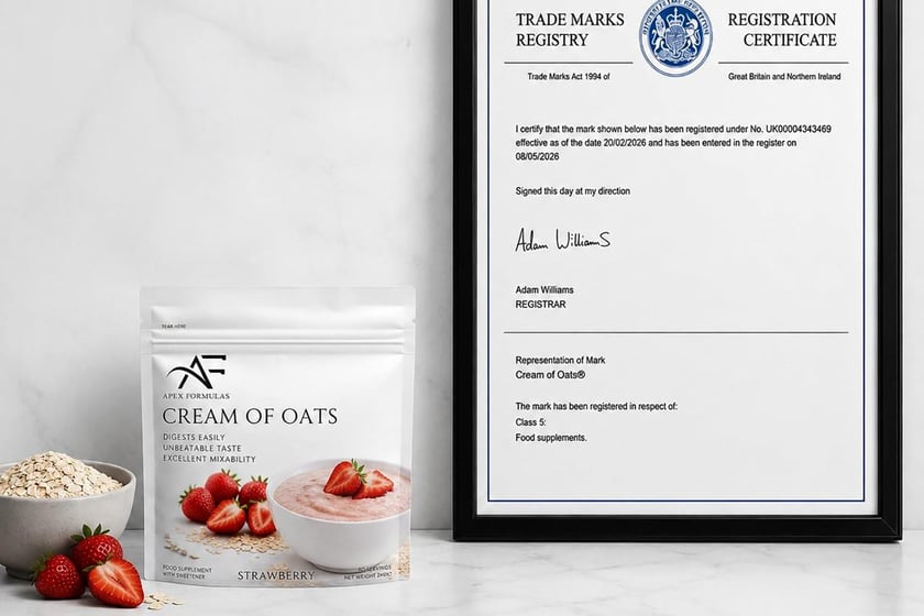 Apex Formulas Licensing Cream Of Oats