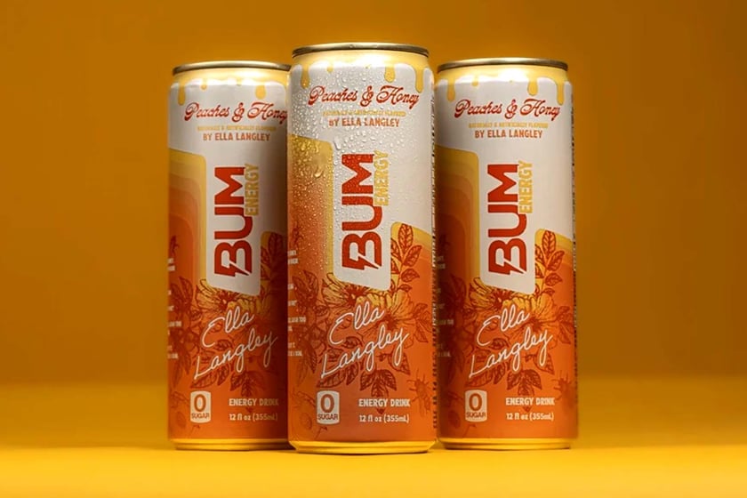 Peaches And Honey Bum Energy Drink