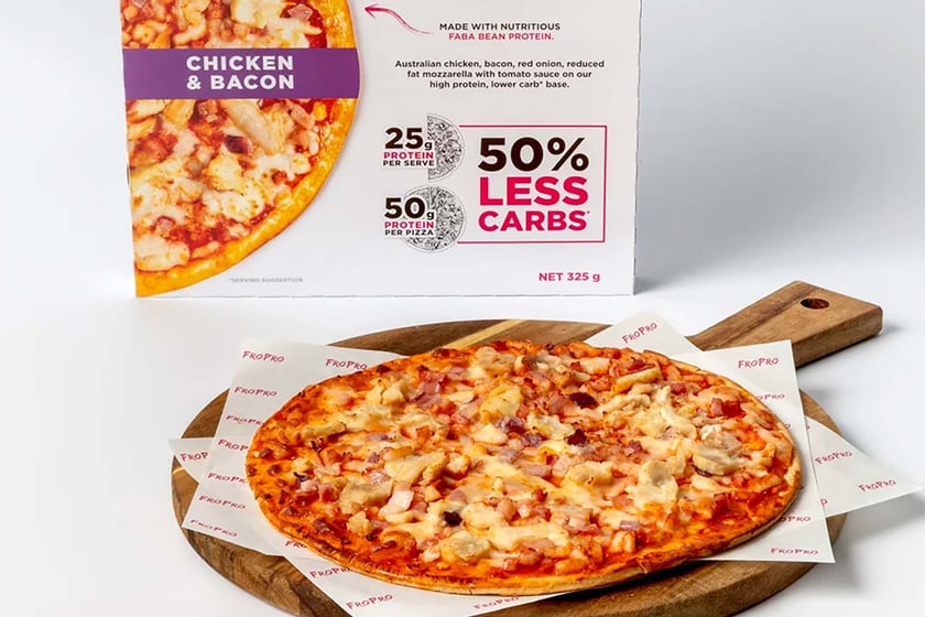 Fropro Chicken Bacon Protein Pizza