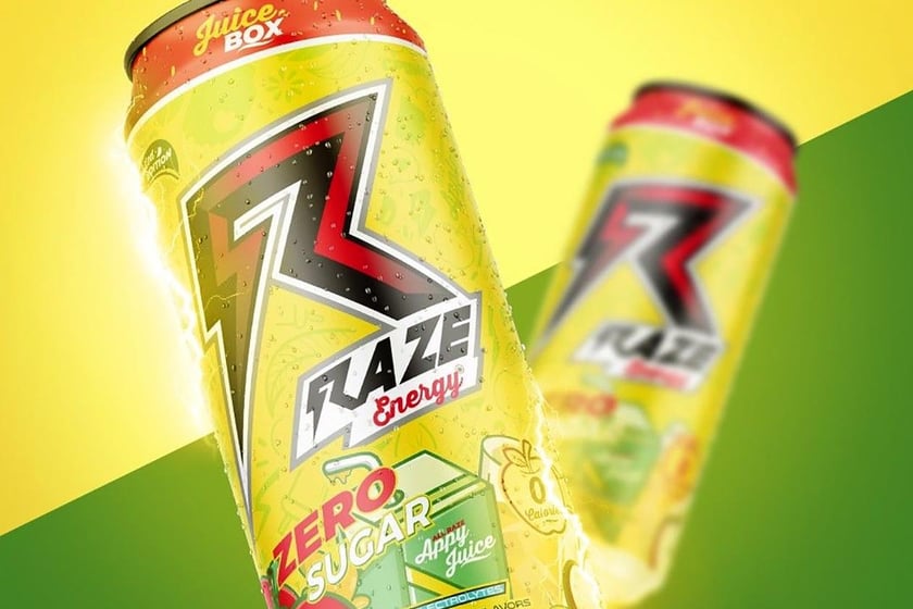 ヴァイスシュヴァルツ RAZEL Juice Box RAZE Energy returning later this month at The Vitamin Shoppe