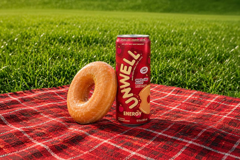 Apple Cider Donut Unwell Energy Drink