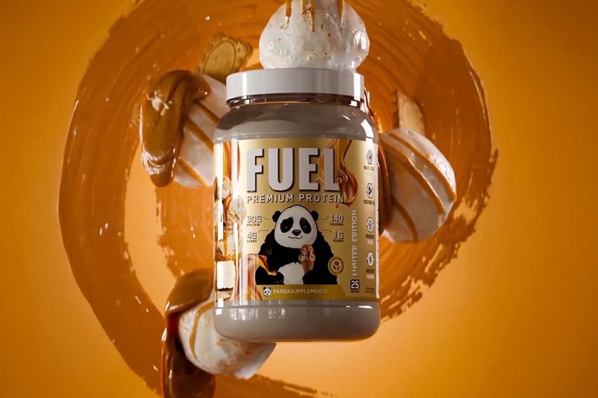 Caramel Ice Cream Crunch Panda Fuel Protein