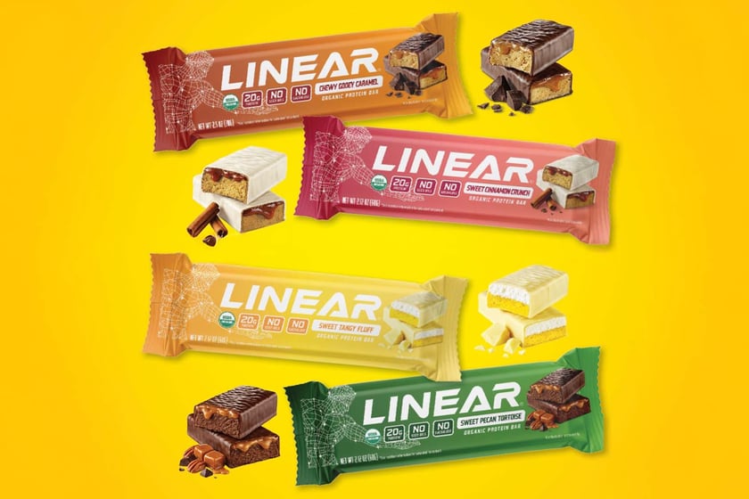 Linear Protein Bar Three More Flavors
