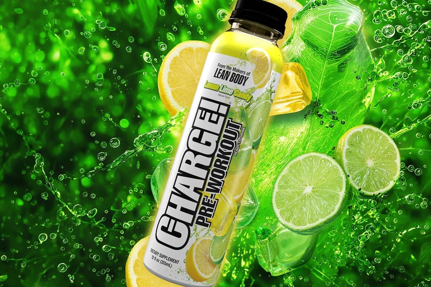 Lean Body Lemon Lime Candy Charge Pre Workout