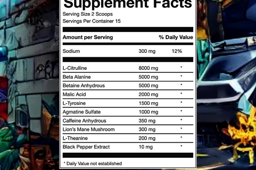 So Sick Supplements Possessed Monkey Label