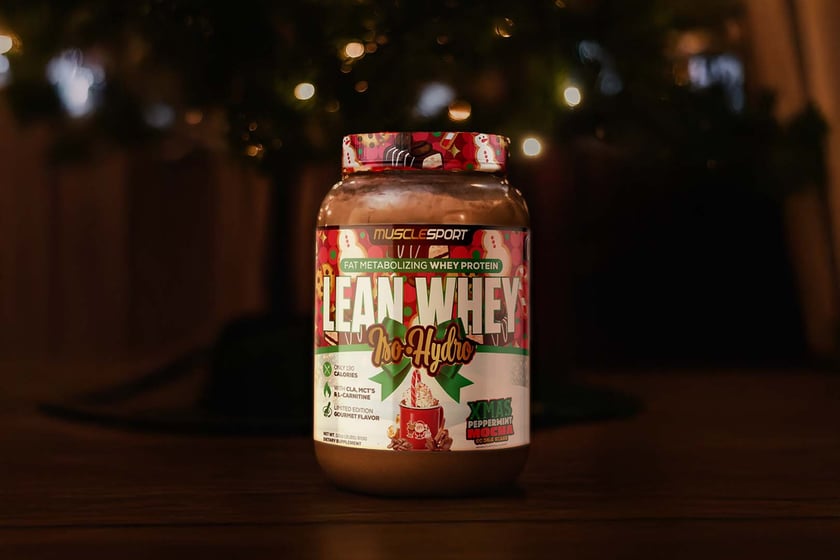 Muscle Sport Xmas Cookie Lean Whey In July