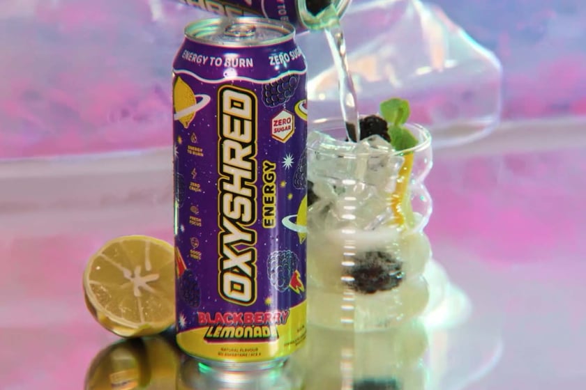 Blackberry Lemonade Oxyshred Energy Drink