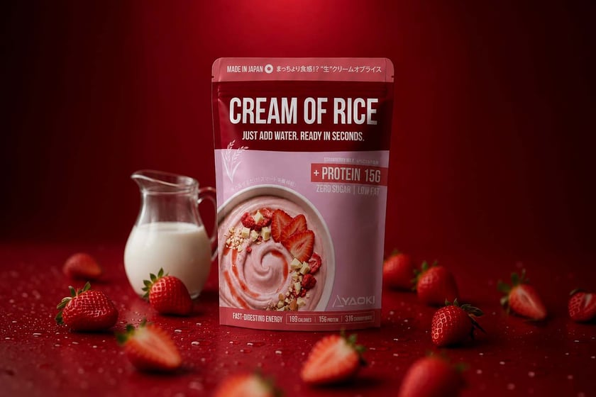 Yaoki Strawberry Cream Of Rice