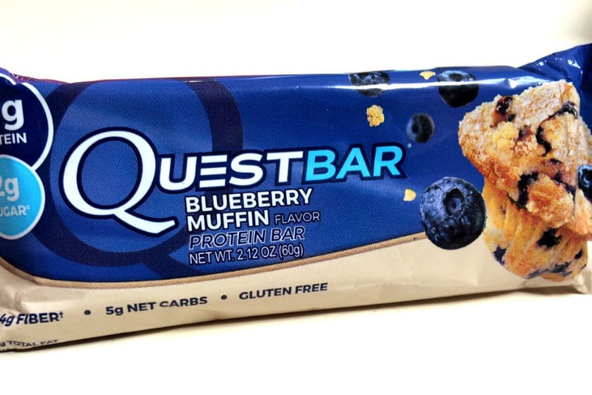 blueberry muffin quest bar
